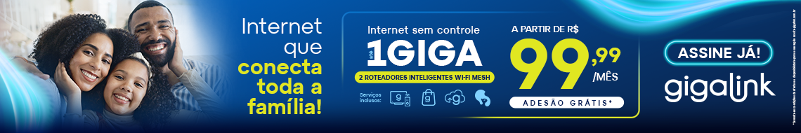 GIGALINK - INTERNET QUE CONECTA TODA FAMÍLIA 99