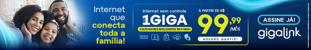 GIGALINK - INTERNET QUE CONECTA TODA FAMÍLIA 99