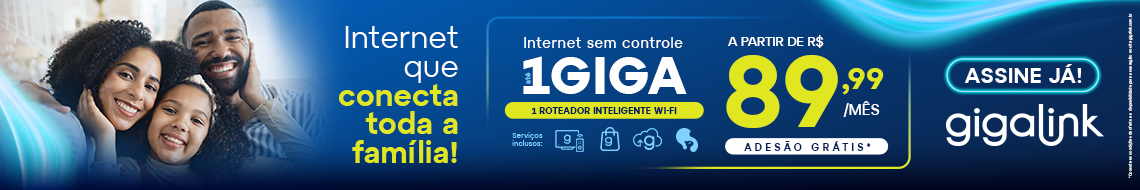 GIGALINK - INTERNET QUE CONECTA TODA FAMÍLIA 89