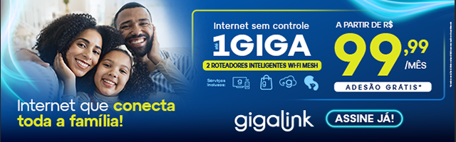 GIGALINK - INTERNET QUE CONECTA TODA FAMÍLIA 99