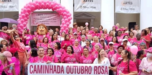 Outubro Rosa: Amma promove caminhada para conscientização sobre o câncer de mama em Nova Friburgo