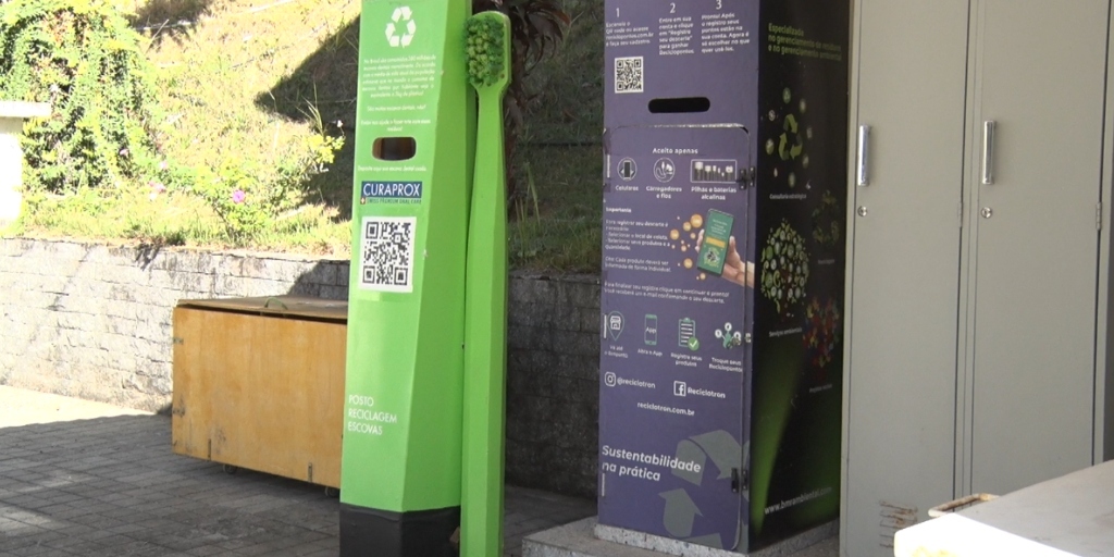 Projeto sustentável da UFF recolhe produtos de higiene bucal para reciclagem em Nova Friburgo