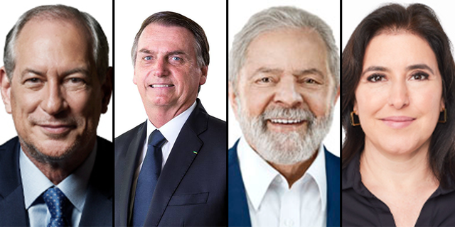 Candidatos à Presidência da República no JN: Bolsonaro confirma ...