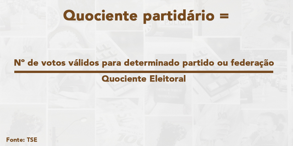 Entenda o cálculo do quociente partidário, segundo o TSE