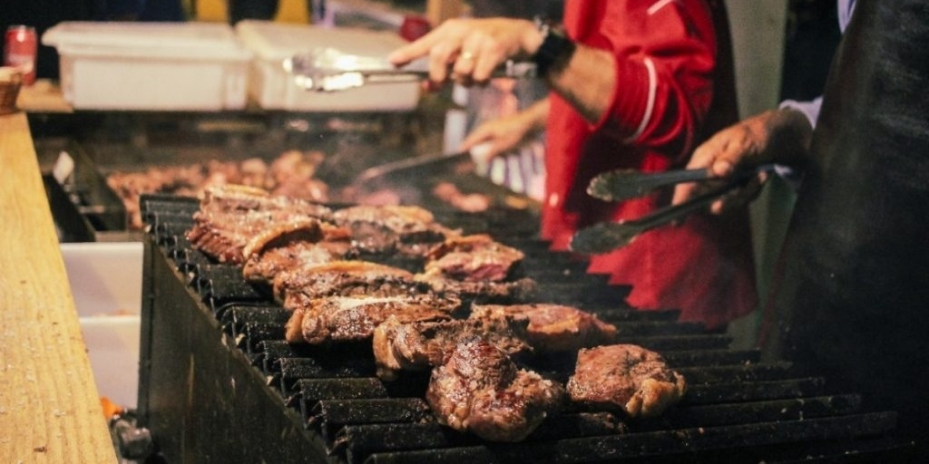 Churrasco argentino é um dos pratos mais procurados por turistas durante o festival