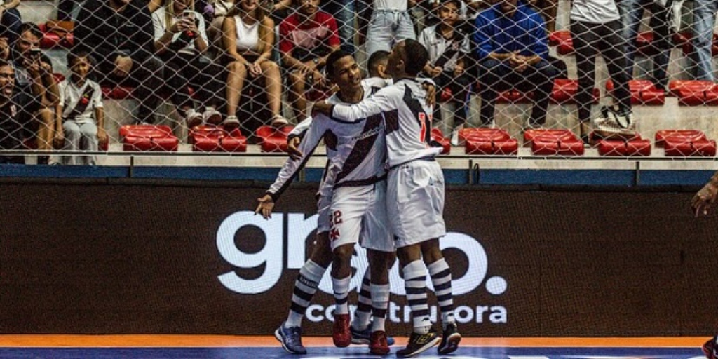 Time de futsal do Vasco encerra série de jogos em Teresópolis neste sábado pelo Campeonato Brasileiro