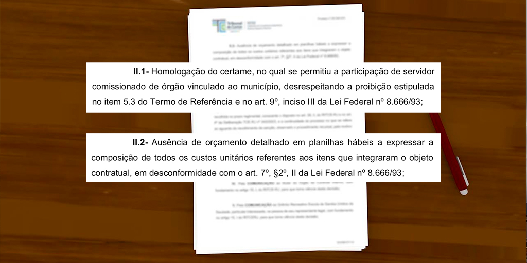 Justificativas do TCE para a aplicação de multa ao secretário de Turismo de Nova Friburgo