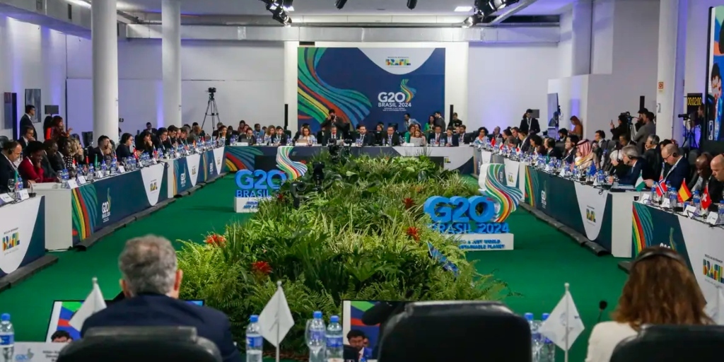 Brasil exerce a presidência do G20 de 1º de dezembro de 2023 a 30 de novembro de 2024