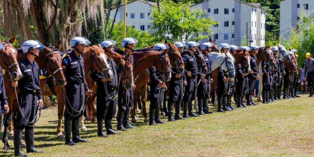 Primeira base de Polícia Montada no interior do Rio reforça patrulhamento em Teresópolis e região