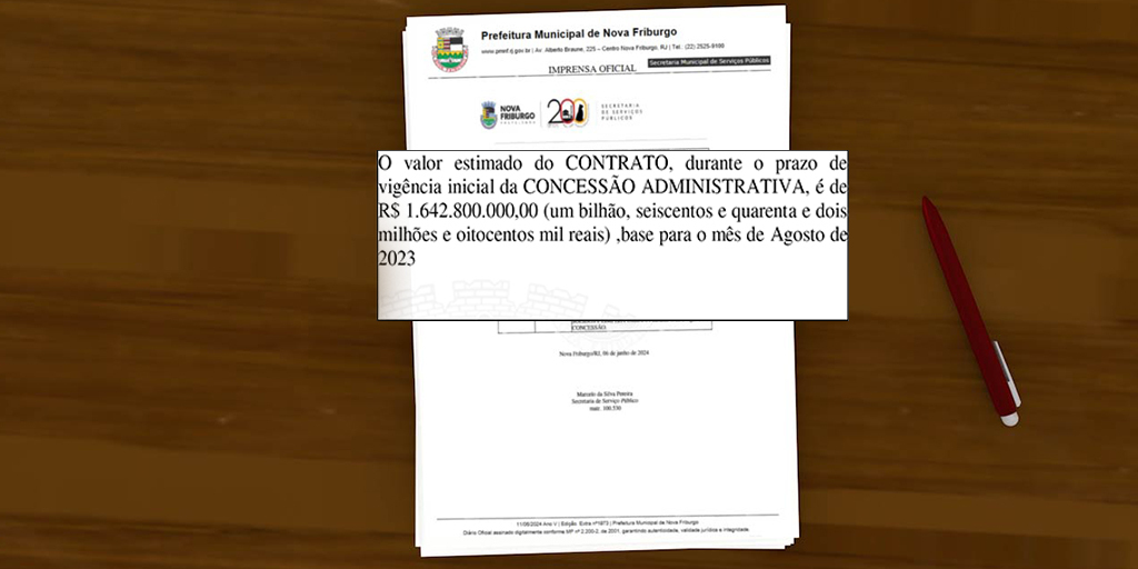 Alterações na redação do valor no edital foram publicadas no Diário Oficial