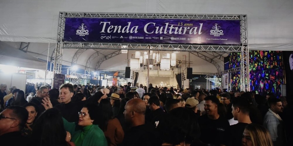 Tenda Cultural tem programação diversa em todos os dias de evento