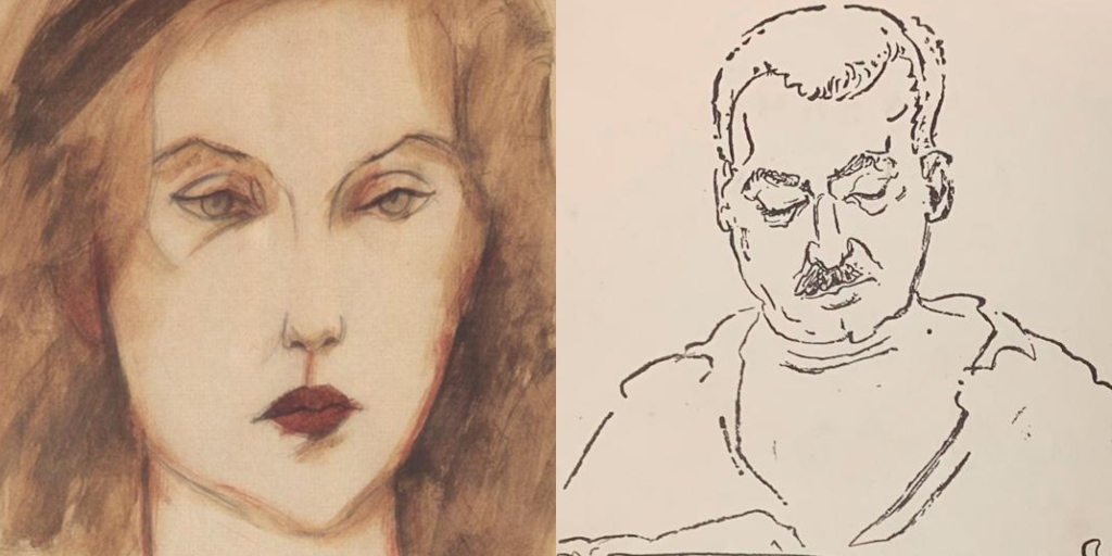 Os modernistas serão apresentados aos visitantes através de desenhos e reproduções dos retratos traçados por Scliar