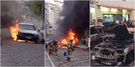 Bombeiros e Contran orientam motoristas sobre uso de extintores em casos de fogo em veículos