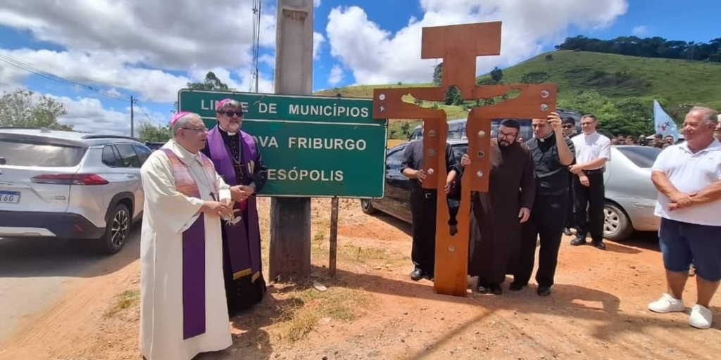 Campanha da Fraternidade 2025 é lançada e Nova Friburgo recebe Cruz Peregrina no início da Quaresma